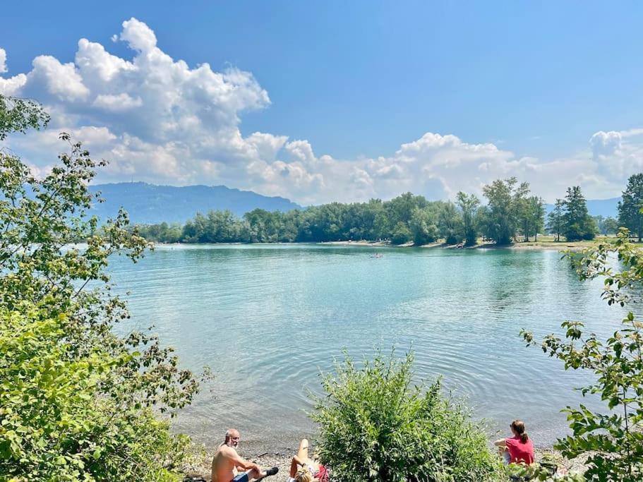 Seeparkvilla - Wohlfuehlen Am See Und Im Gruenen Brégence Extérieur photo