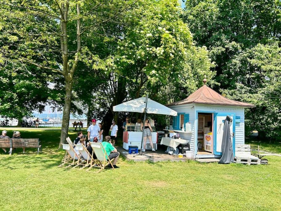 Seeparkvilla - Wohlfuehlen Am See Und Im Gruenen Brégence Extérieur photo